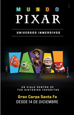 Mundo Pixar en CDMX