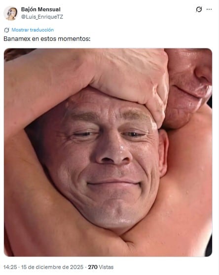 Memes de Banamex y BBVA por registrar fallas en diciembre y quincena