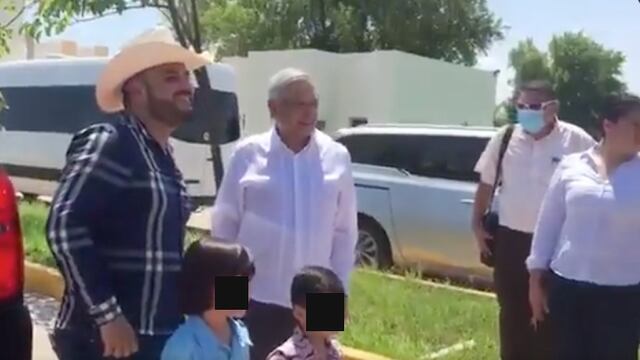 AMLO y "El Komander"