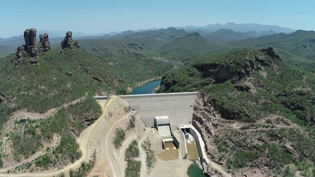 El gobernador Alfonso Durazo Montaño anunció la conclusión del Acueducto Mayocahui-Álamos