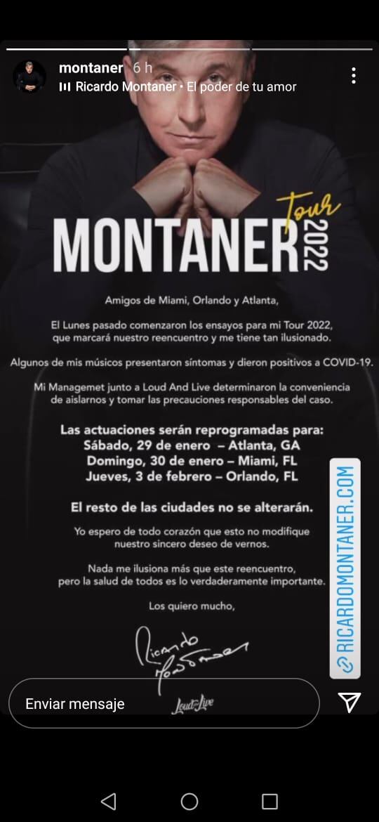 Historia de Instagram