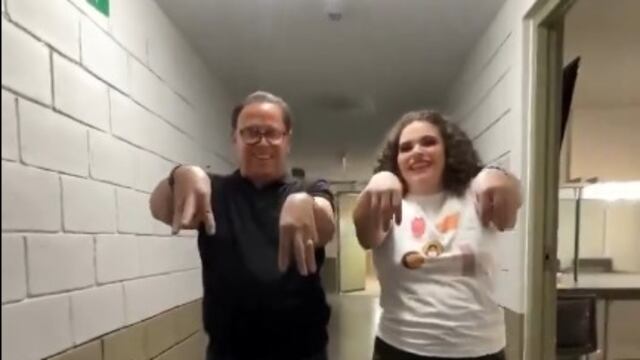 Lucerito y Mario Bezares bailan el Mayo Mayito