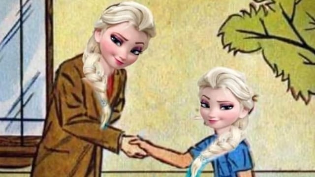 Elsa es el primer divertido meme del 2020.
