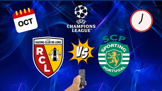 Lens vs Sporting: ¿Cuándo y dónde ver el partido de la Jornada 2 de la Champions League?