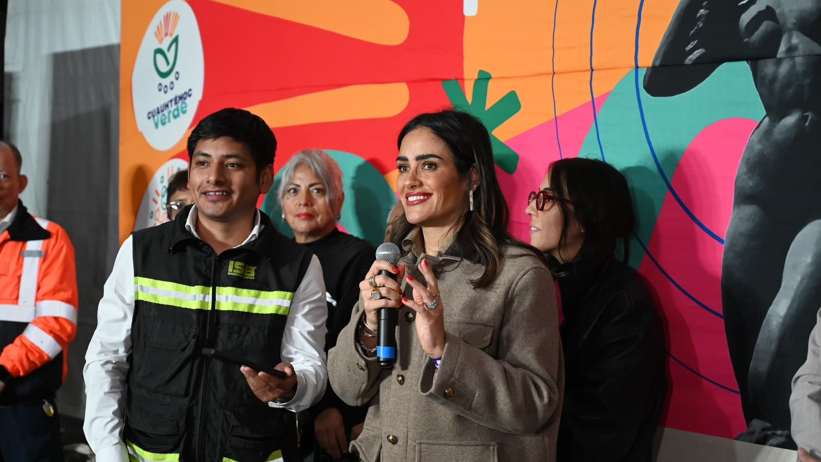 Alessandra Rojo de la Vega presenta la cartelera cultural de la Cuauhtémoc