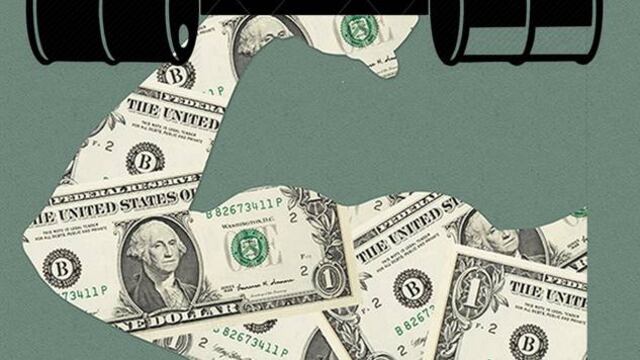 El dólar al mayoreo cerró la semana en un precio de 19.87 pesos por unidad, una ganancia de 54 centavos respecto al precio de arranque del lunes.