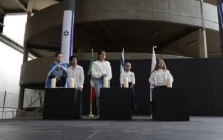 Comunidad judía de México muestra su apoyo a Israel