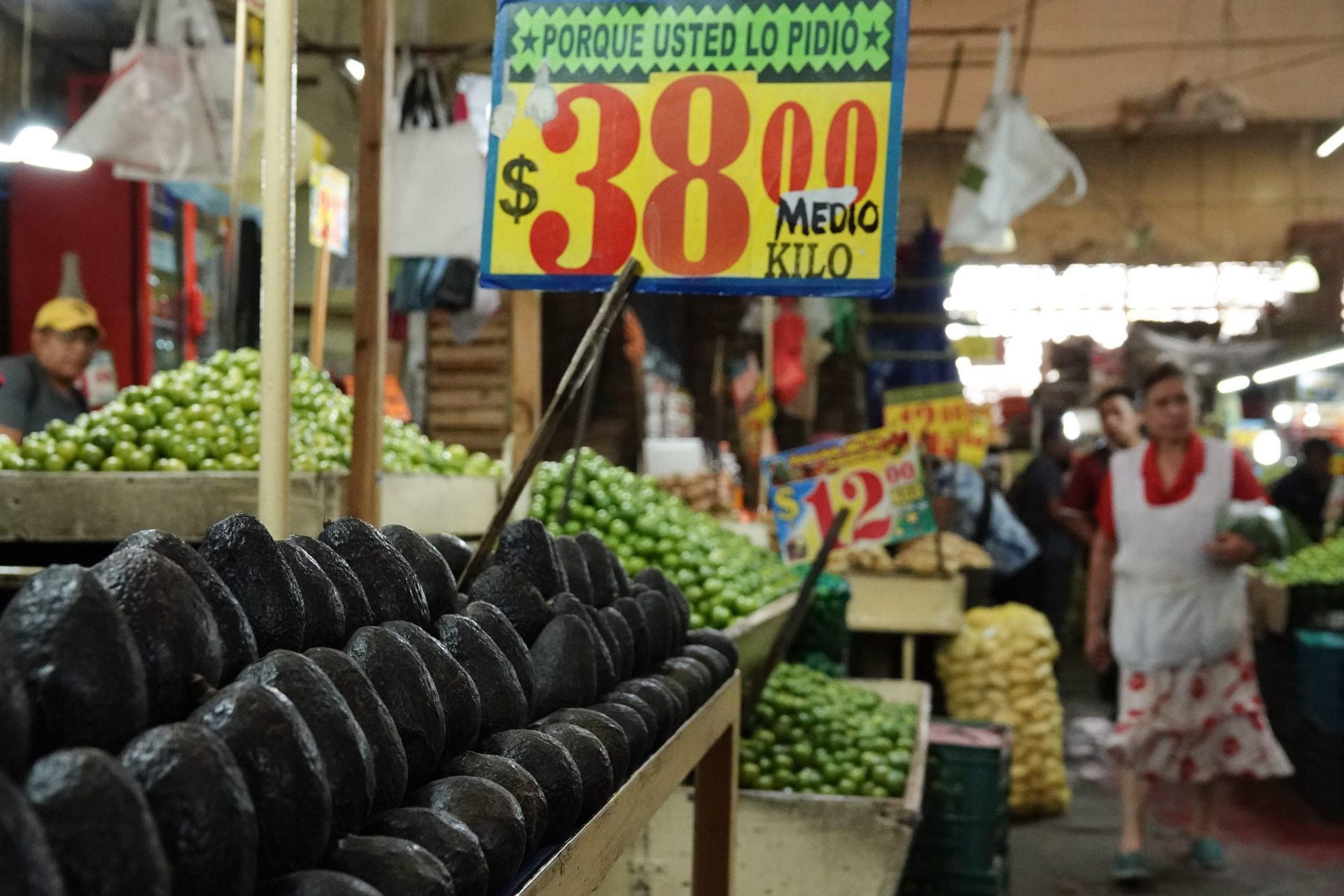El aguacate Hass elevó su precio hasta los 108 pesos.