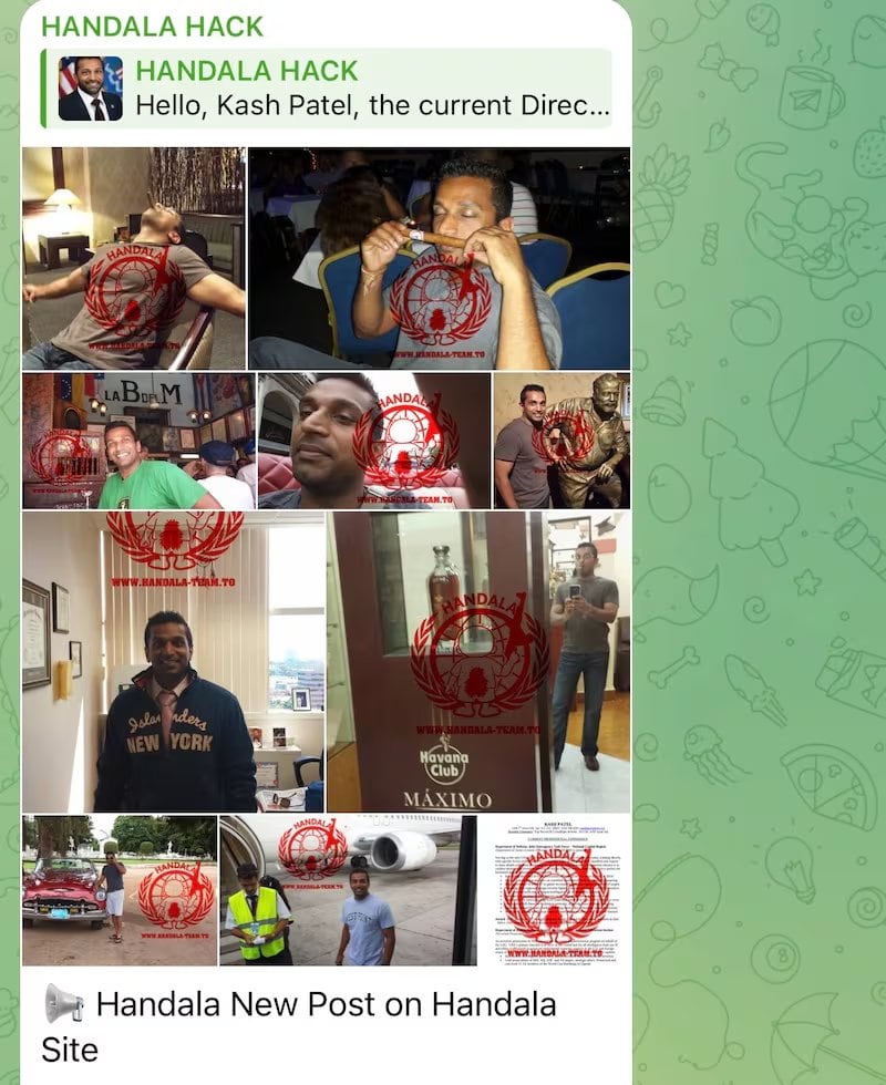 Hackean correo de Kash Patel, director del FBI