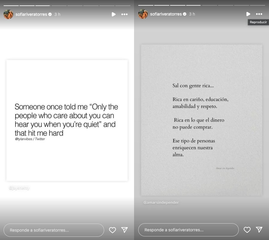 Sofía Rivera Torres en Instagram