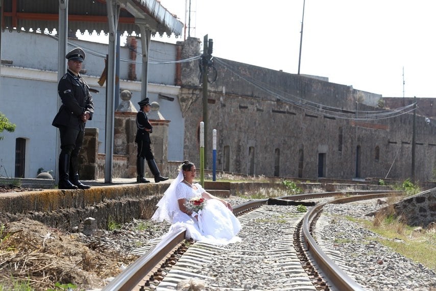 Se casan en boda con temática 'nazi' en Tlaxcala