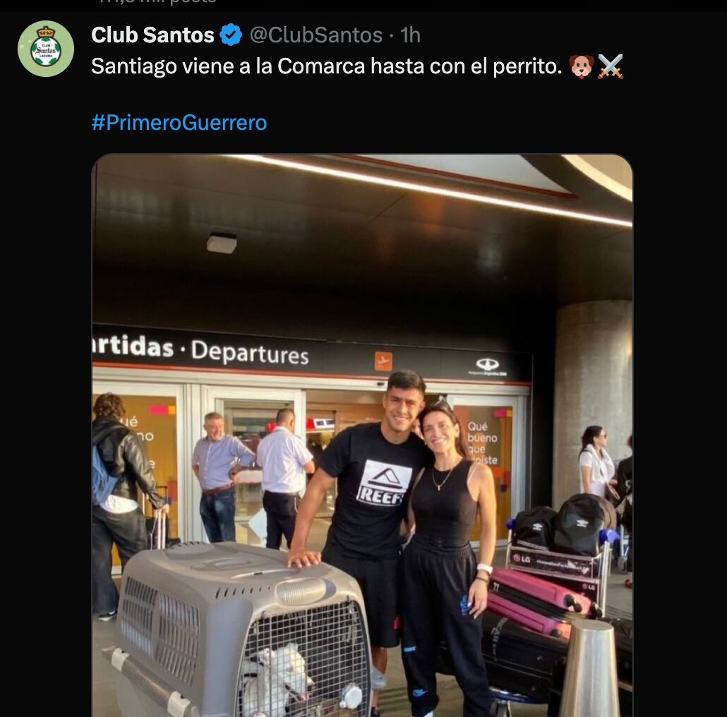 Santiago Núñez llegó a México