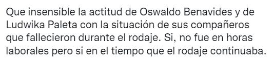 Critican a Ludwika Paleta por no hablar de los actores muertos en Noche de Bodas.