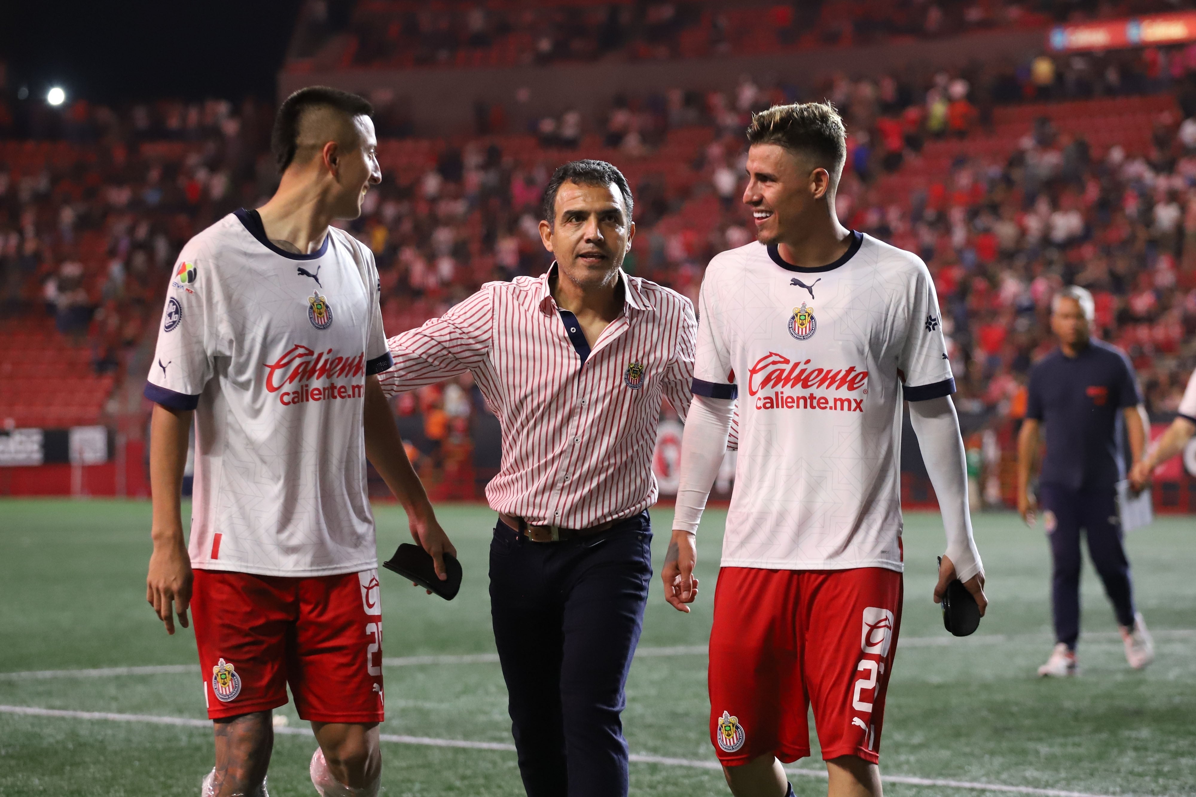 Roberto Alvarado, Ricardo Cadena y Cristian Calderón