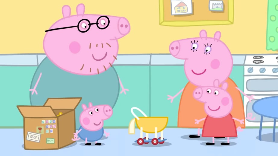Peppa Pig por el Día del Sello Postal