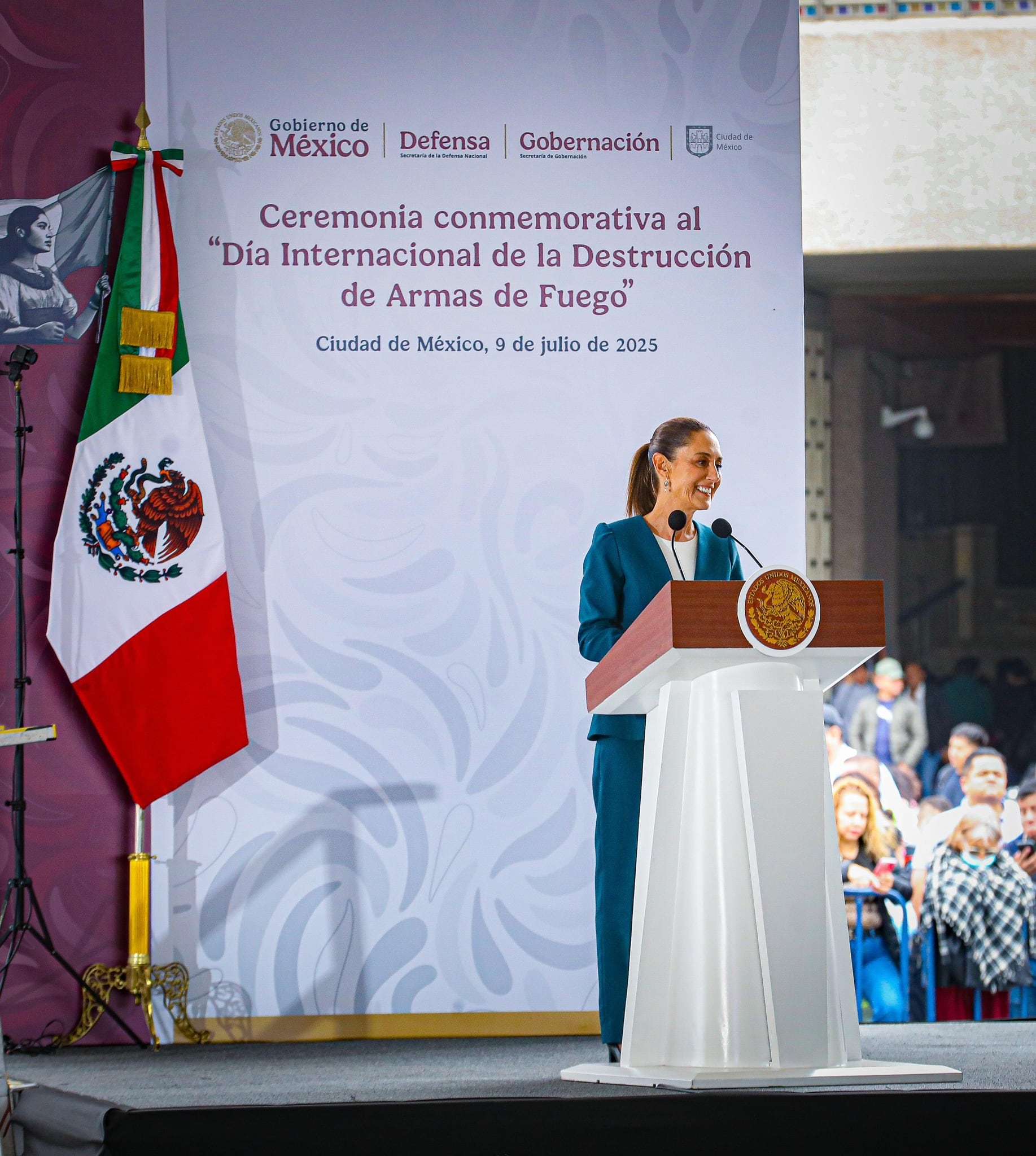 Esta es la cantidad de pistolas y armas de fuego entregadas por la campaña de desarme en México
