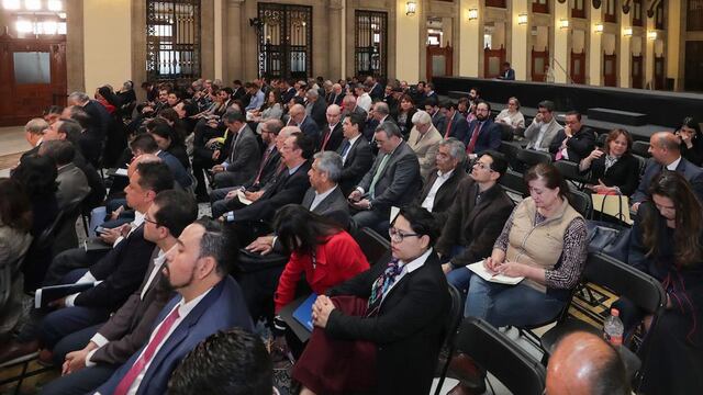 Reunión con el gabinete
