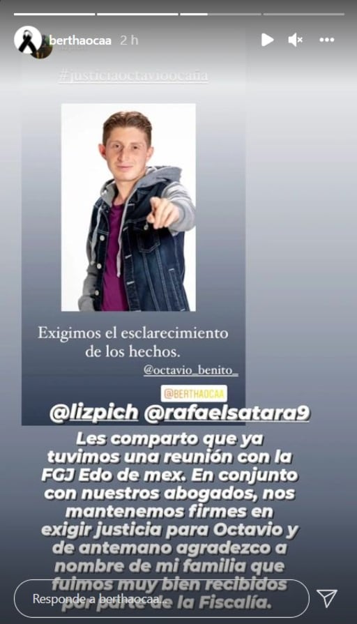 Historia de la hermana de Octavio Ocaña