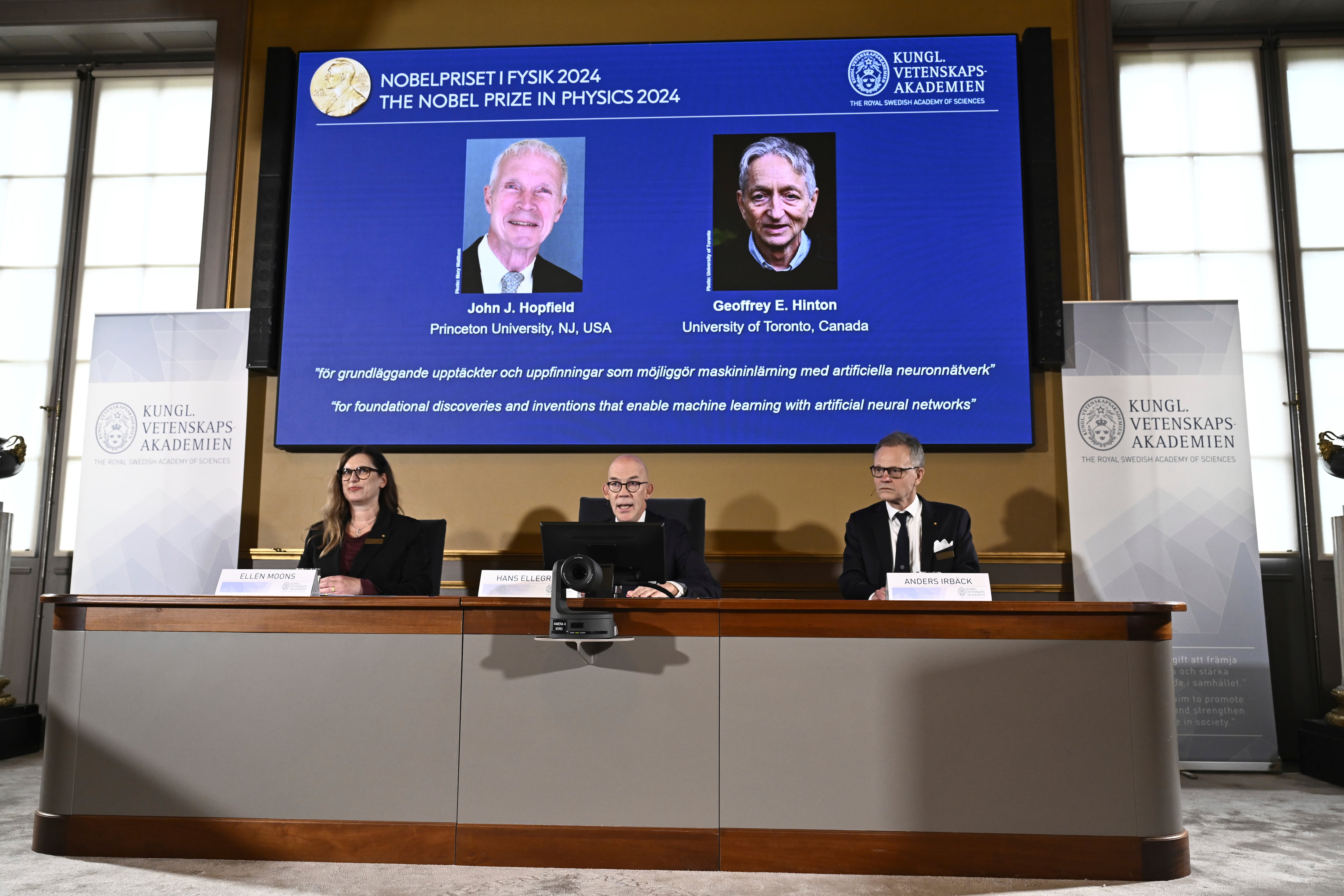 ¿Quién ganó el Premio Nobel de Física 2024? John J. Hopfield y Geoffrey E. Hinton