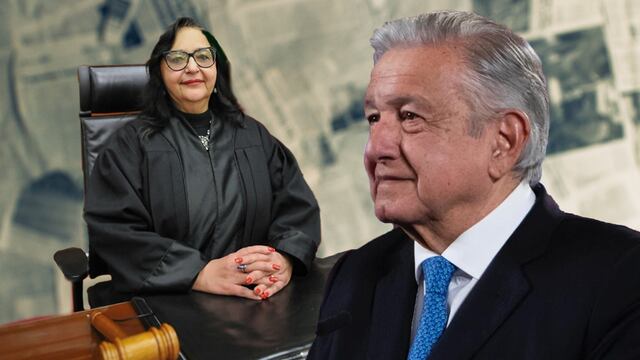 La ministra presidenta y el presidente