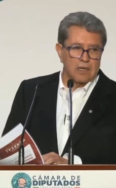 Ricardo Monreal estalla ante pregunta de reportero