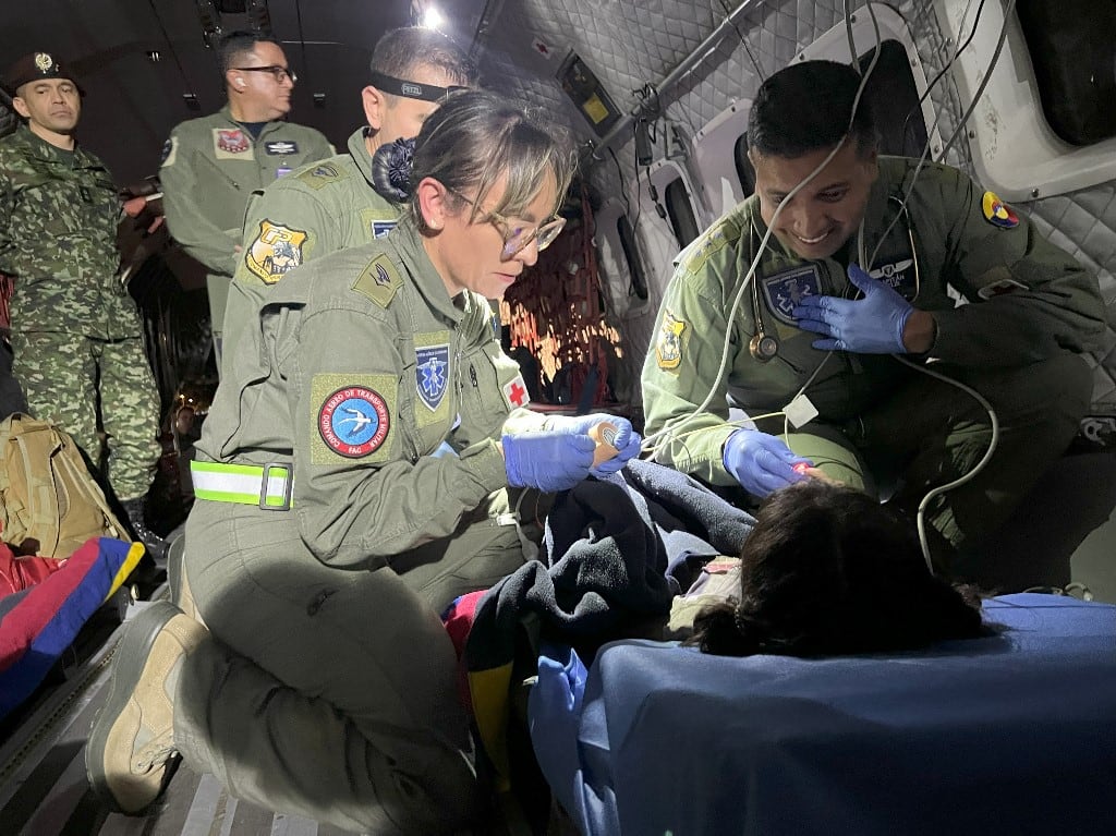 Rescatan a niños que sobrevivieron a la Selva de Colombia por 40 días