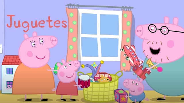 Peppa Pig aprende las letras del abecedario