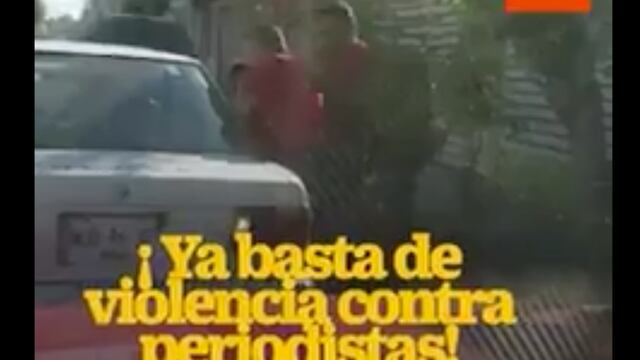 Agresión a periodistas en Nacajuca, Tabasco.