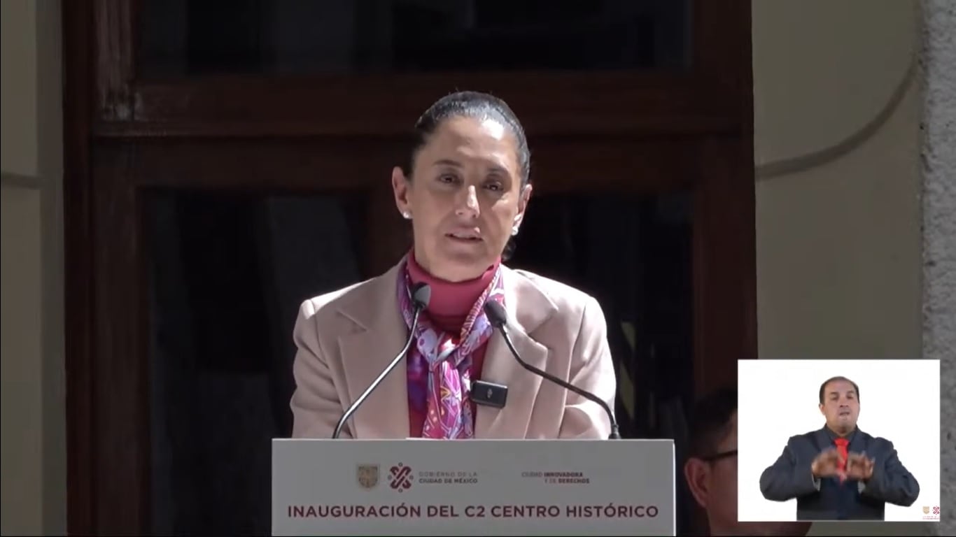 Claudia Sheinbaum inaugura el nuevo C2 de la CDMX