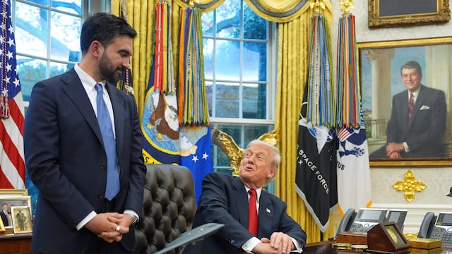 Trump alienta a Zohran Mamdani a llamarlo ‘fascista’ mientras responde una pregunta de periodista