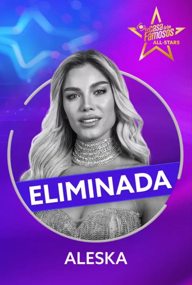 Aleska Génesis, eliminada La Casa de los Famosos All Stars