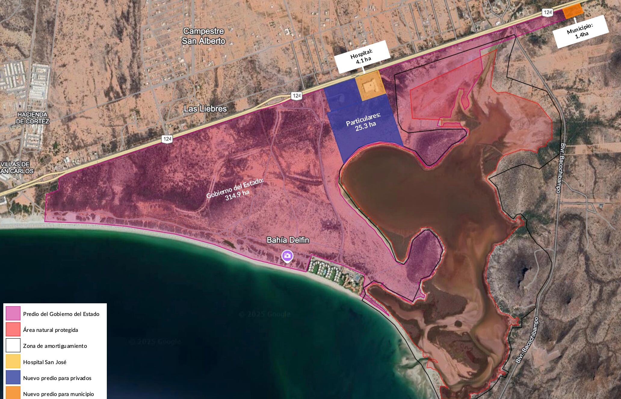 Ejido Buenos Aires en San Carlos, Sonora