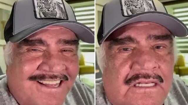 Vicente Fernández, cantante.