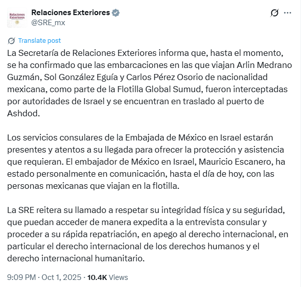 Respuesta de SRE