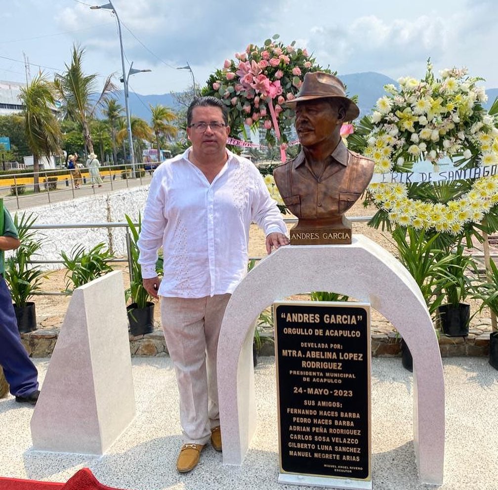 Fernando Haces, amigo de Andrés García