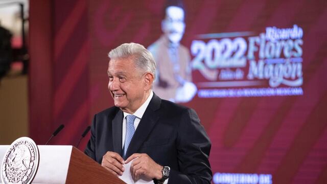 AMLO en su conferencia mañanera del 26 de abril de 2022