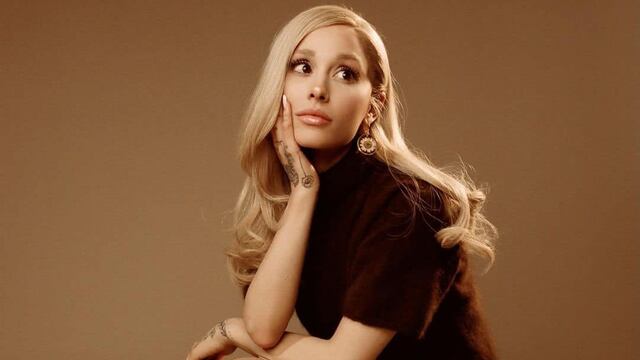 Ariana Grande, cantante.