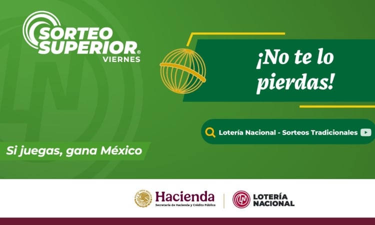 Resultados Sorteo Superior 2833 de Lotería Nacional: Estos son los números ganadores