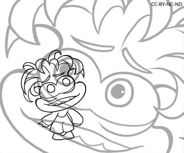 Dibujos de Ansiedad de Intensamente 2 para colorear