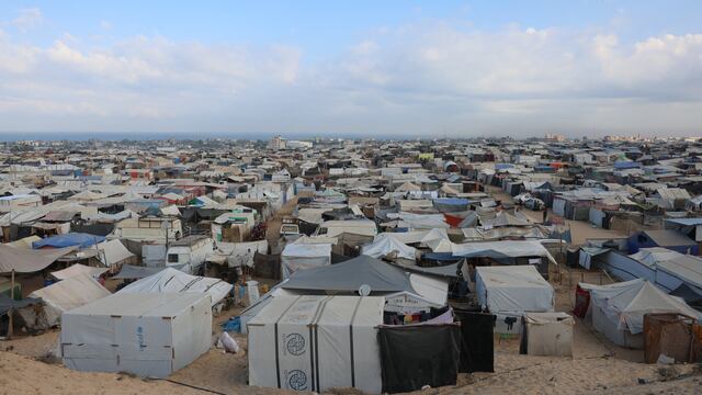 Campo de refugiados de Jan Yunis, al sur de la Franja de Gaza