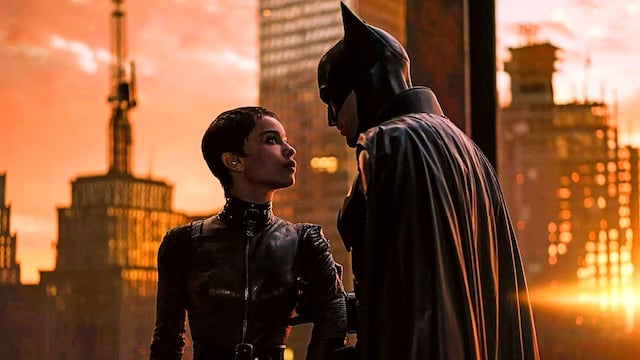 Catwoman y Batman en 'The Batman'