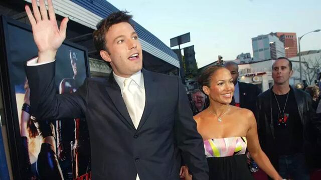 Jennifer Lopez y Ben Affleck.