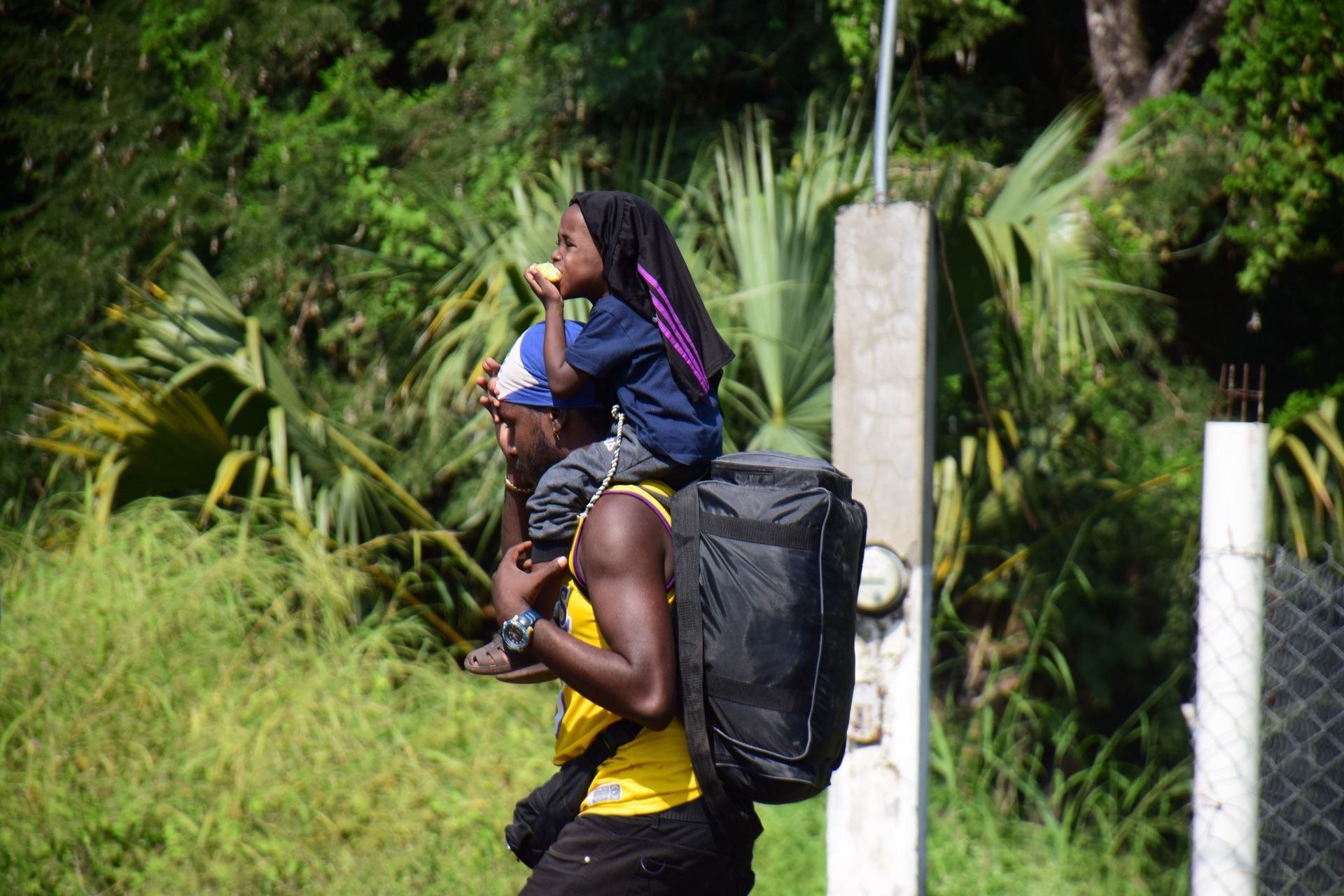 Migrantes en Tapachula, Chiapas