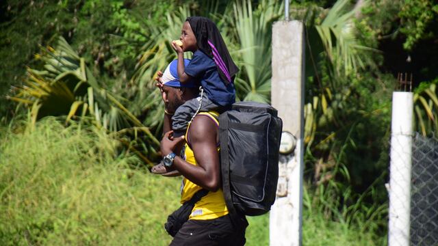 Migrantes en Tapachula, Chiapas