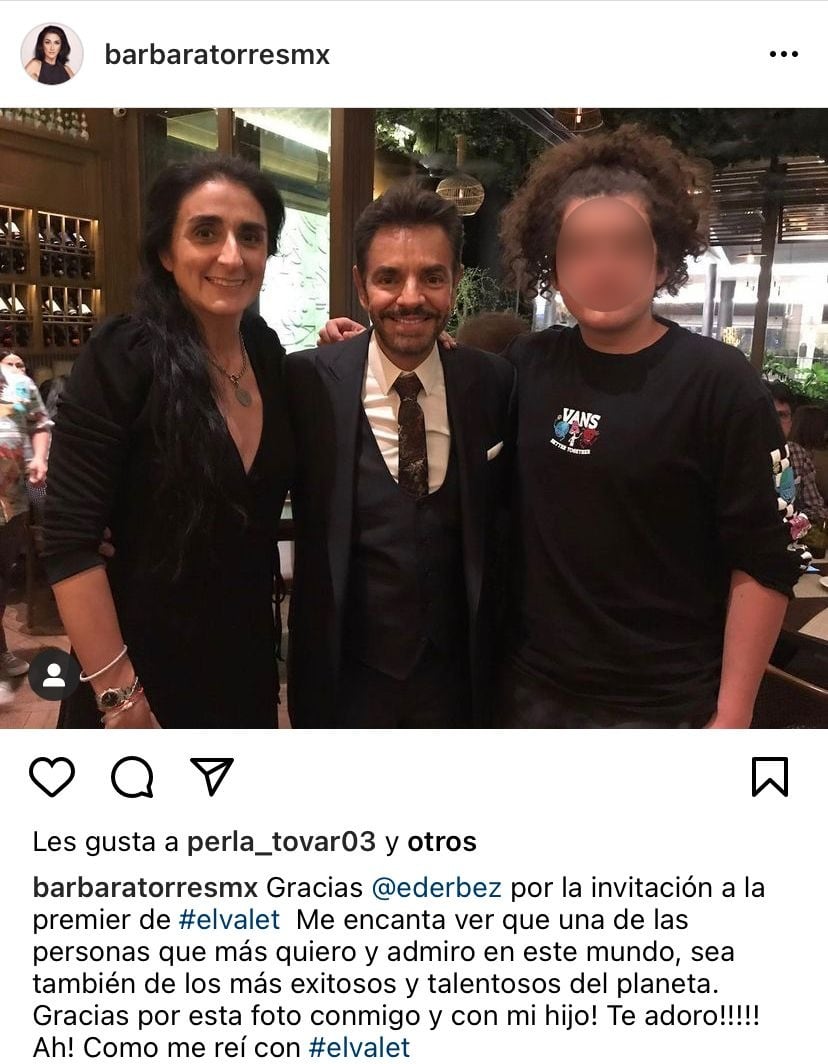 Bárbara Torres, Eugenio Derbez