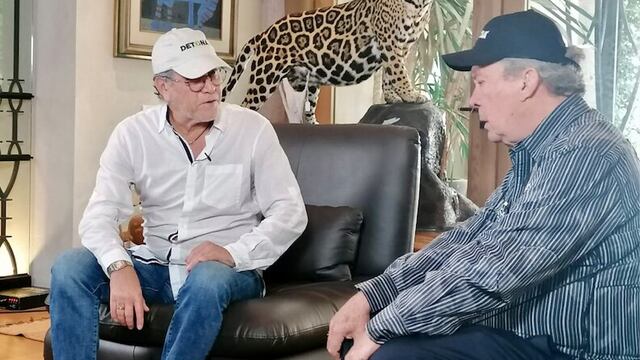 Mauricio Fernández y Plácido Garza