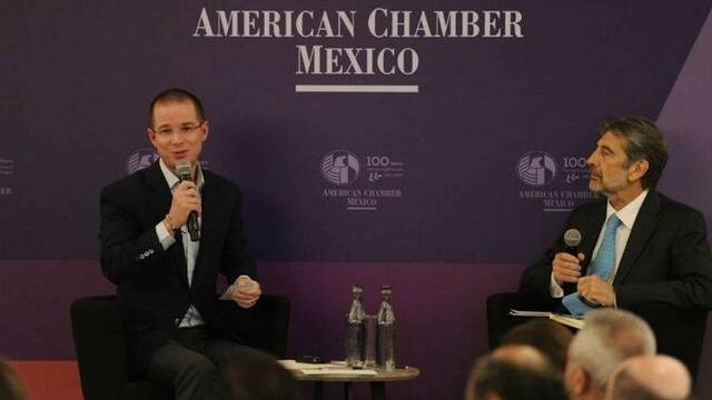 Ricardo Anaya en la American Chamber México