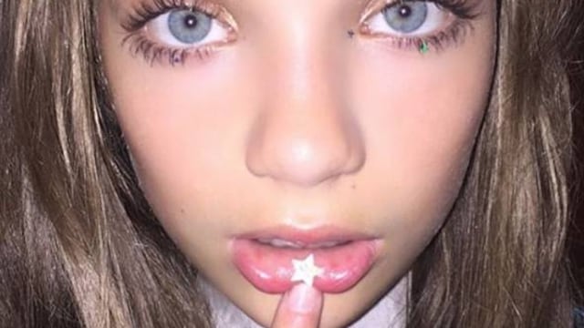 Una adolescente que derrocha talento.