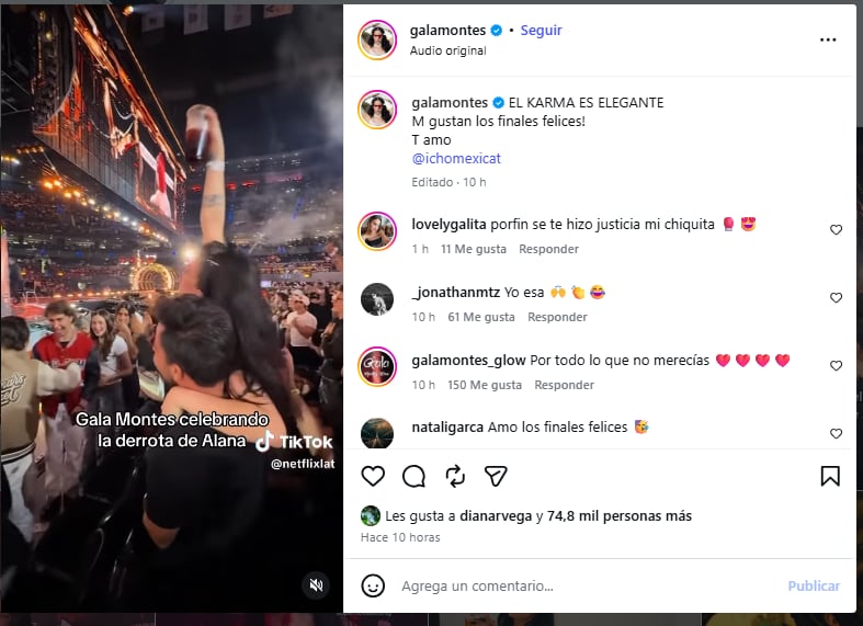 Festejo de Gala Montes