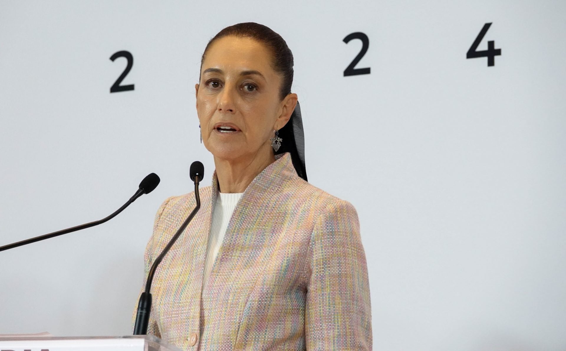 Claudia Sheinbaum, virtual presidenta de México